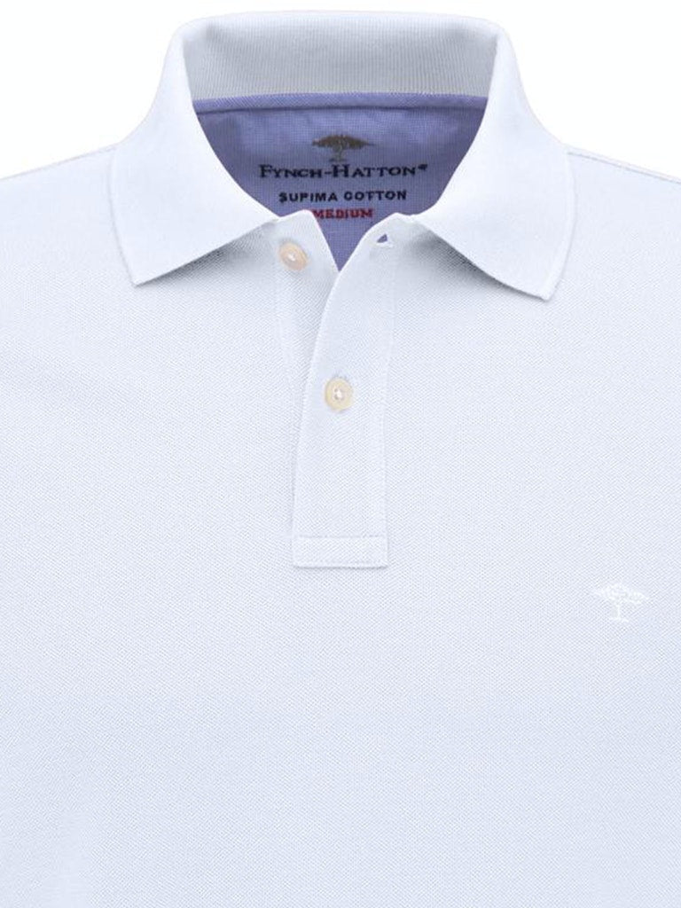 Fynch-Hatton Herren Polo-Shirts White
