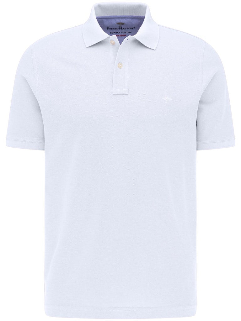 Fynch-Hatton Herren Polo-Shirts White