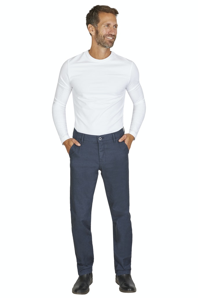 Hinrichs Herren Hosen Blau