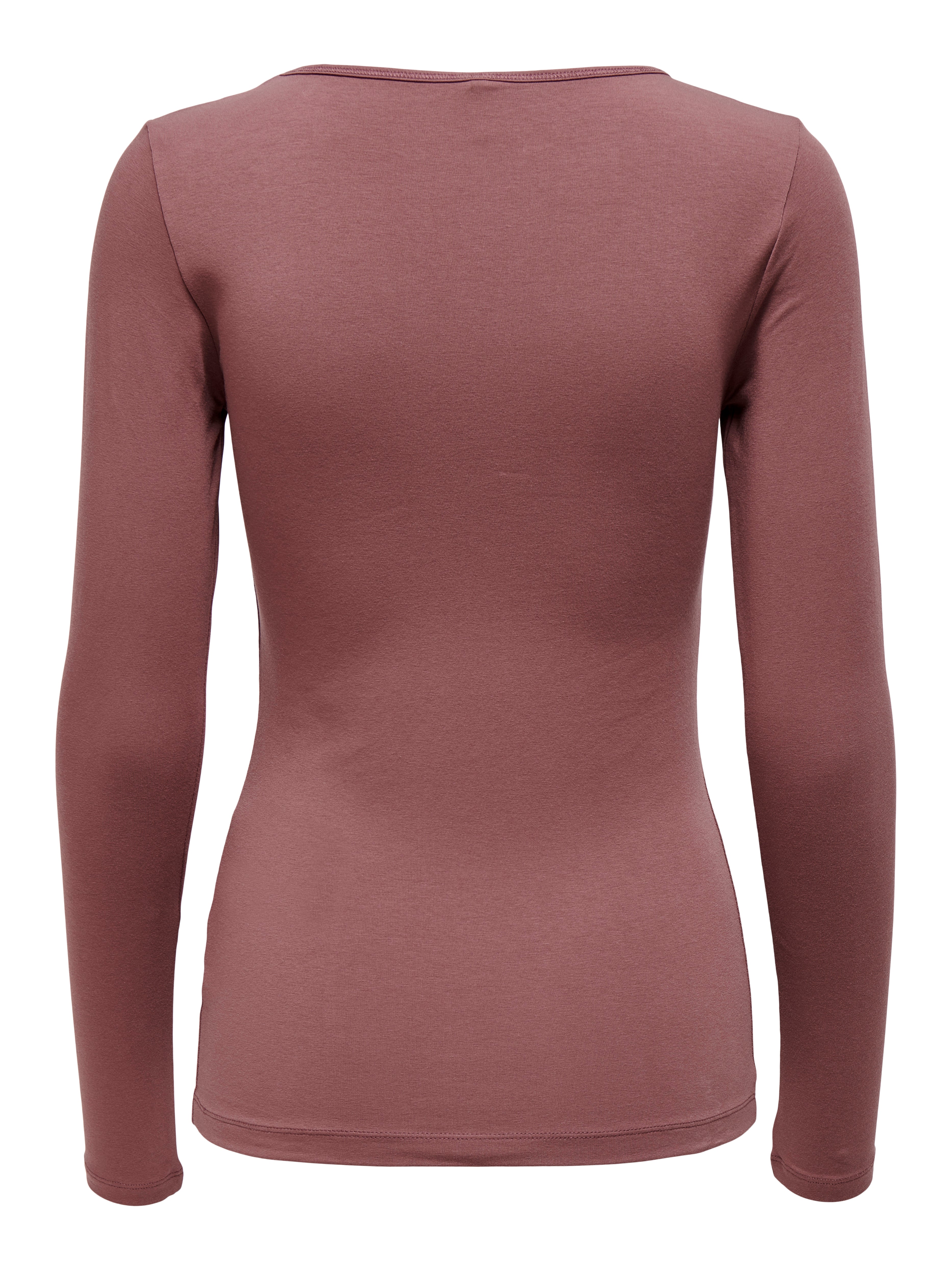 Only Damen T-Shirts Rose Brown