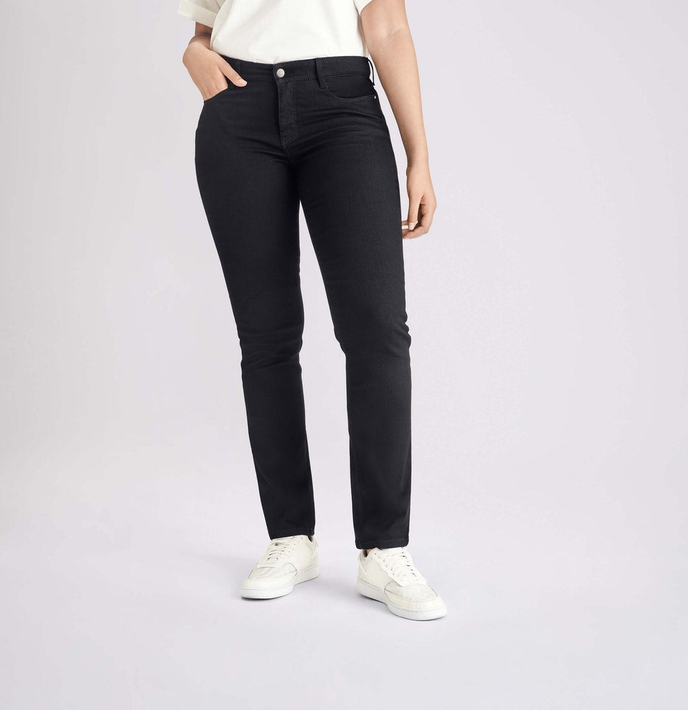 Mac Damen Jeans Black-Black