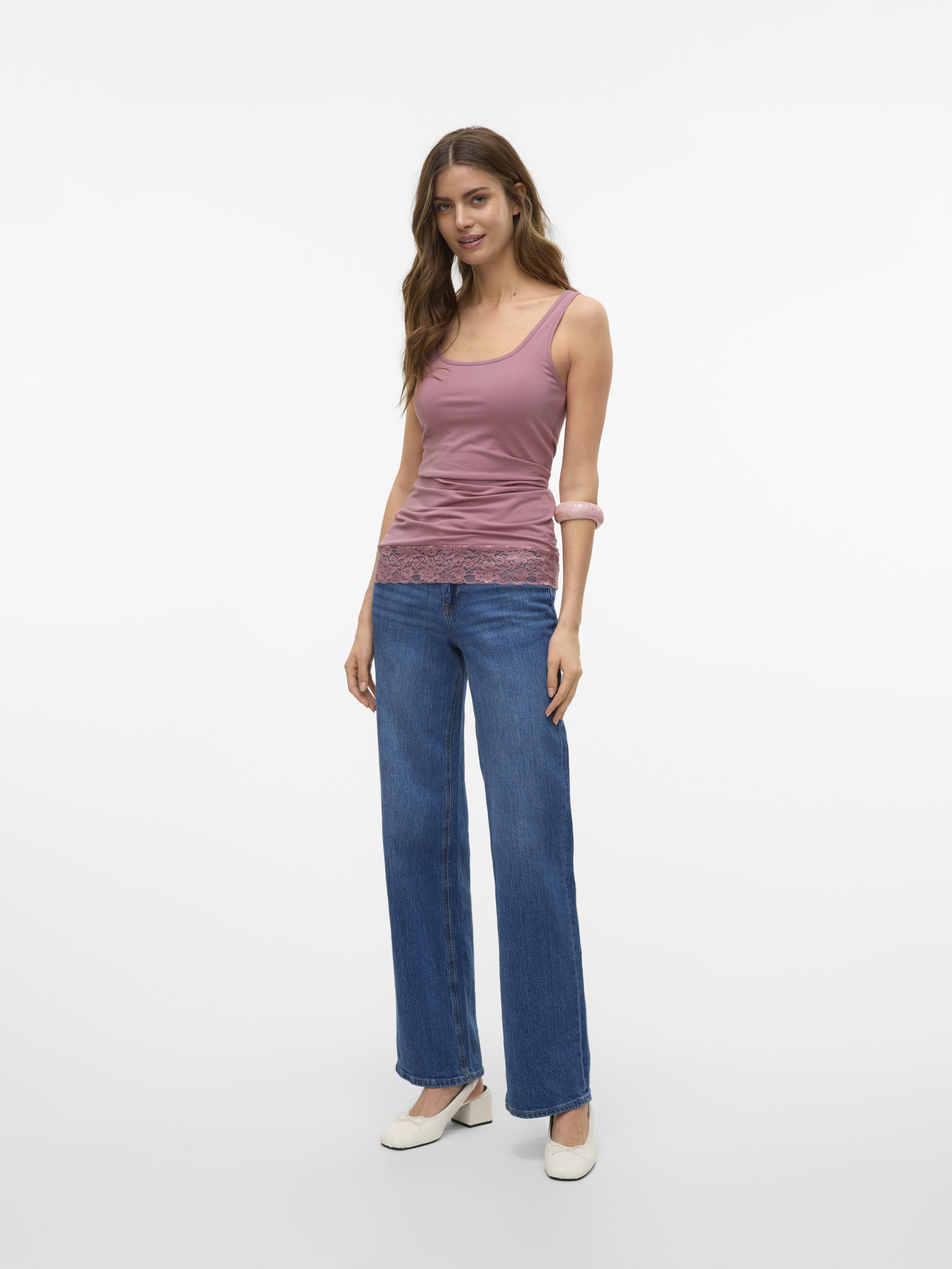 Vero Moda Damen Tops Nostalgia Rose