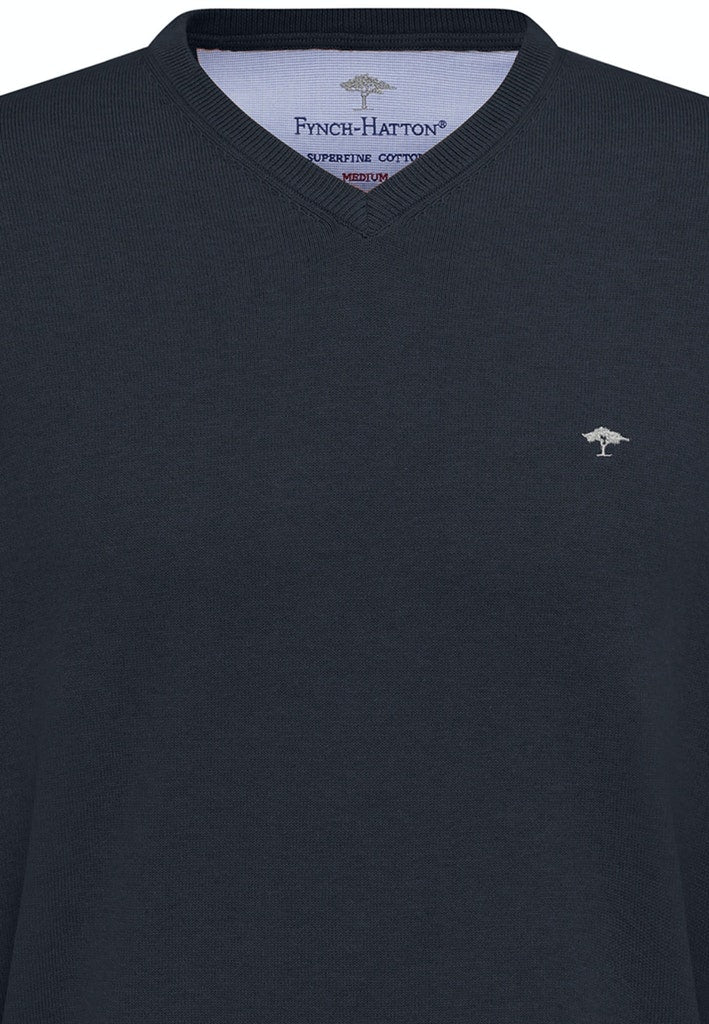 Fynch-Hatton Herren Pullover Navy