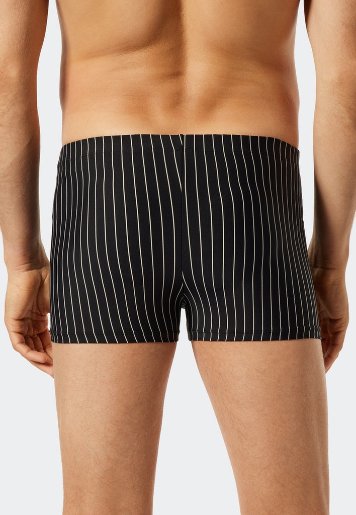 Schiesser Badehose Schwarz