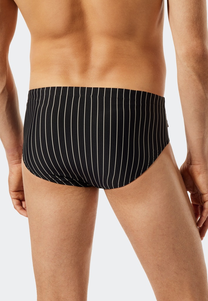 Schiesser Badehose Schwarz