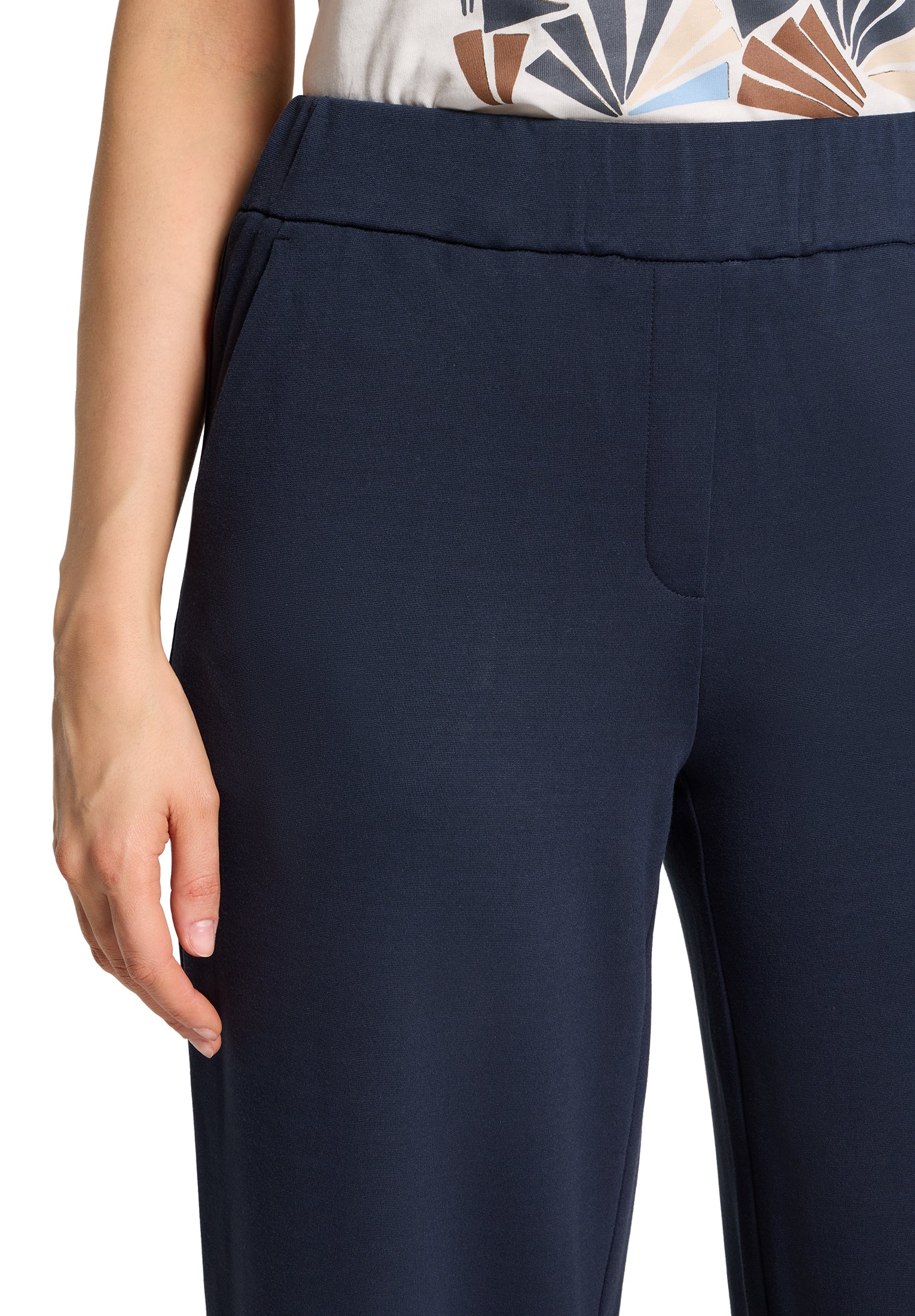 Betty & Co Damen Hosen Navy Blue