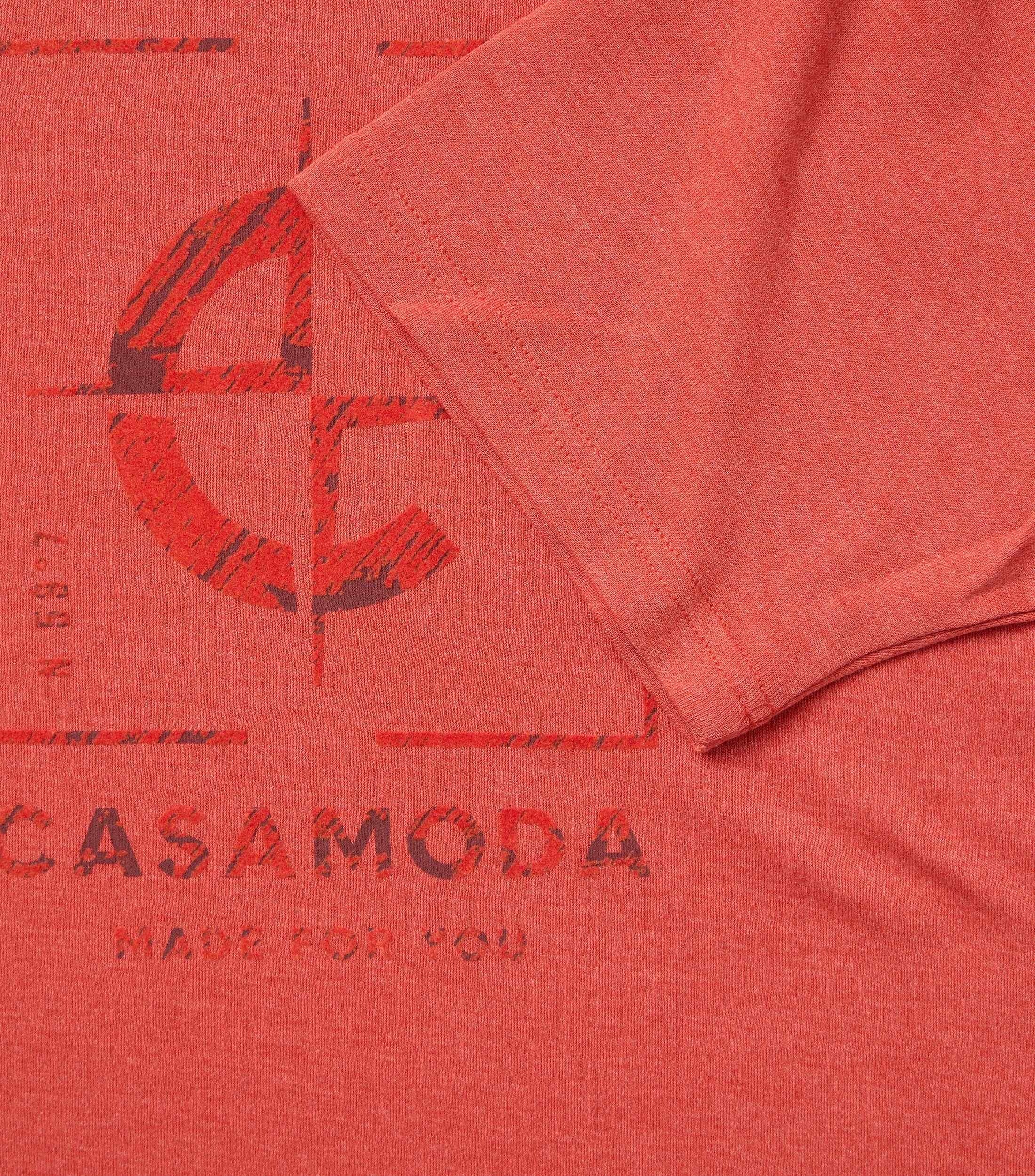 Casa Moda Herren T-Shirts kurz  Rot