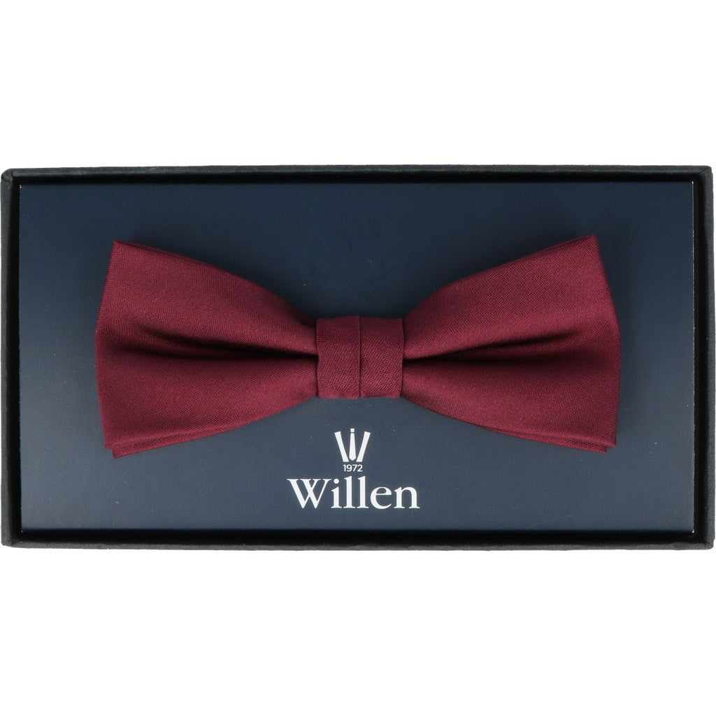 Willen Herren Krawatten & Schleifen Bordeaux