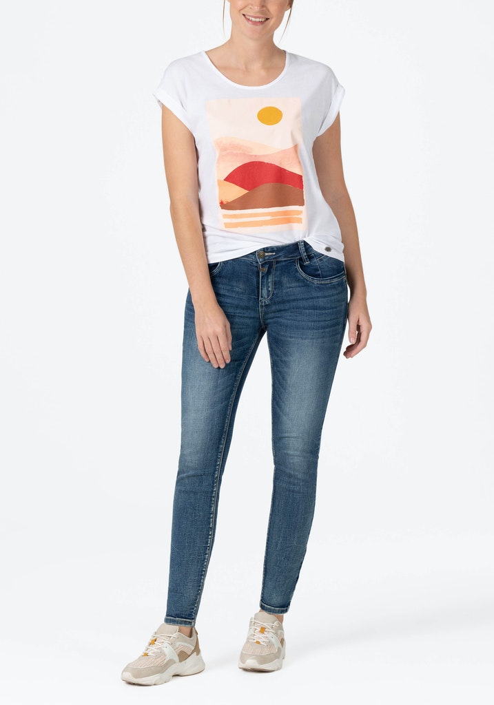 Timezone Damen Jeans  Skylight B