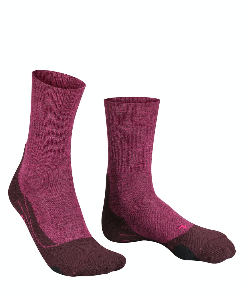 Falke Damen Burgundy