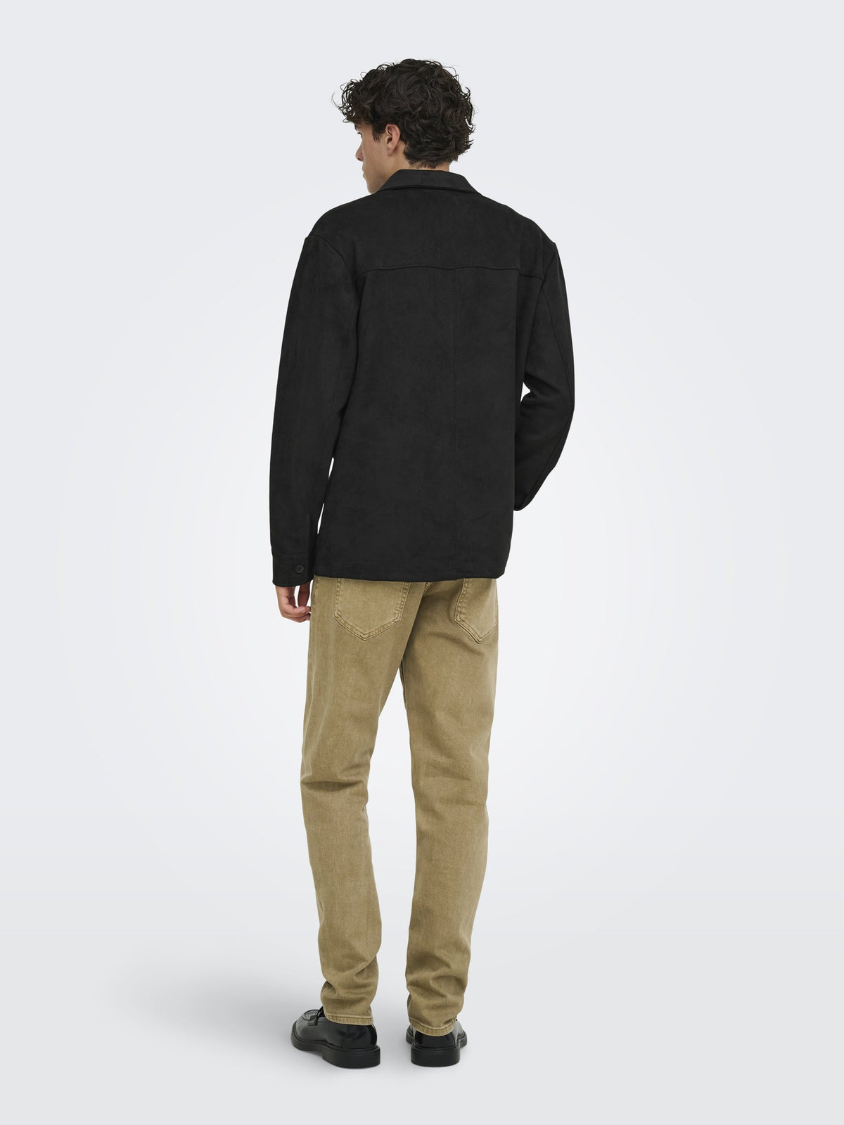 Only & Sons Herren Hemden lang Black