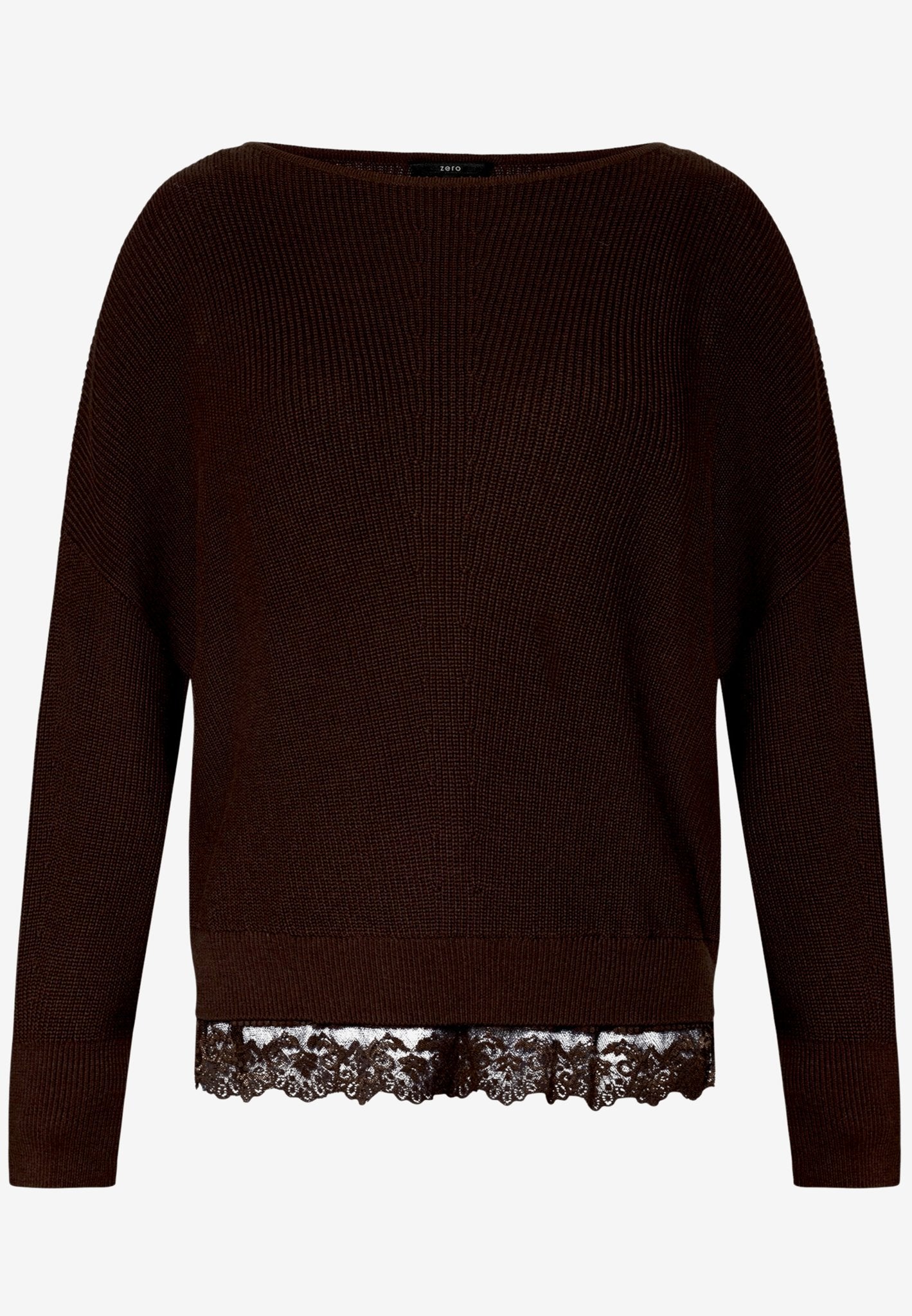 Zero Damen Pullover Chocolate Plum