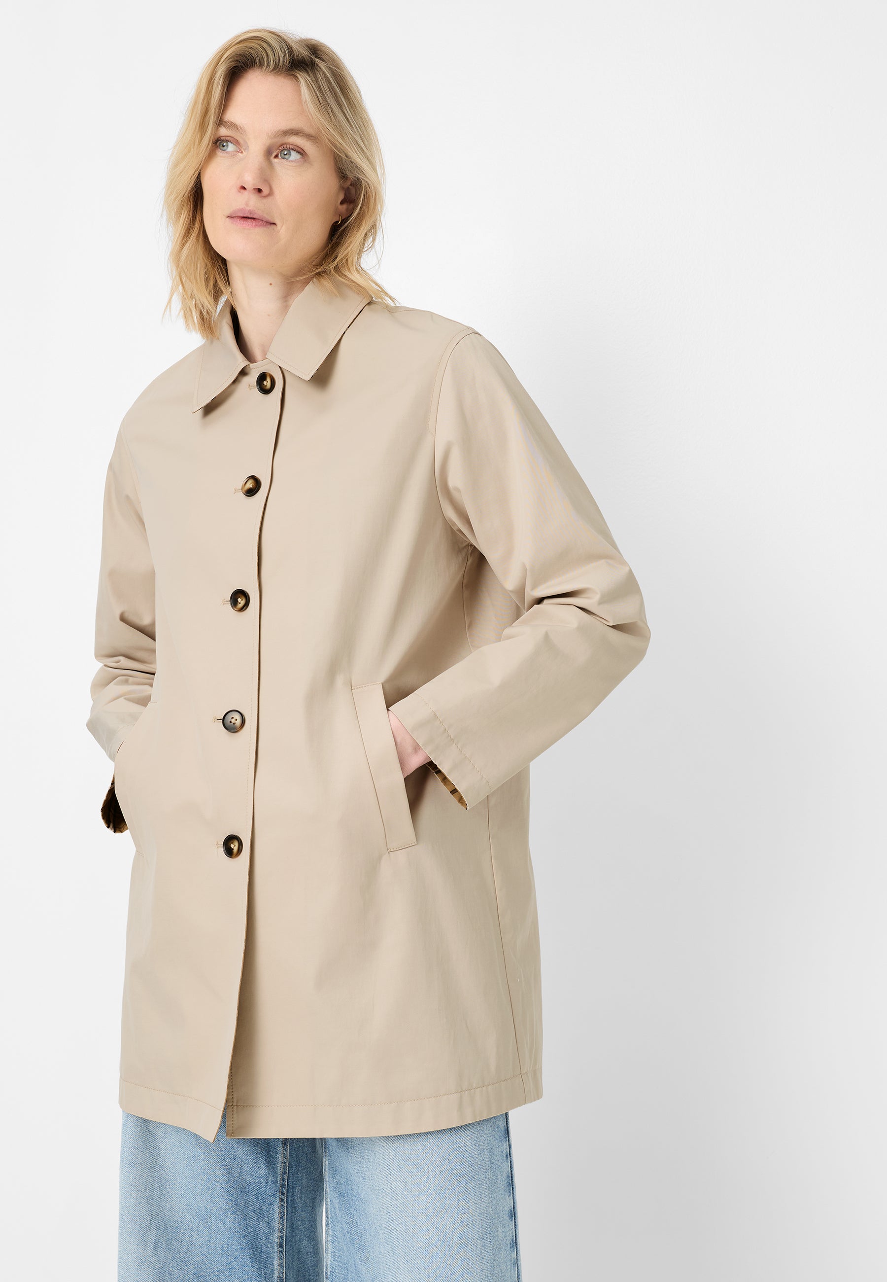 Fuchs & Schmitt Damen Jacken Beige/Kitt