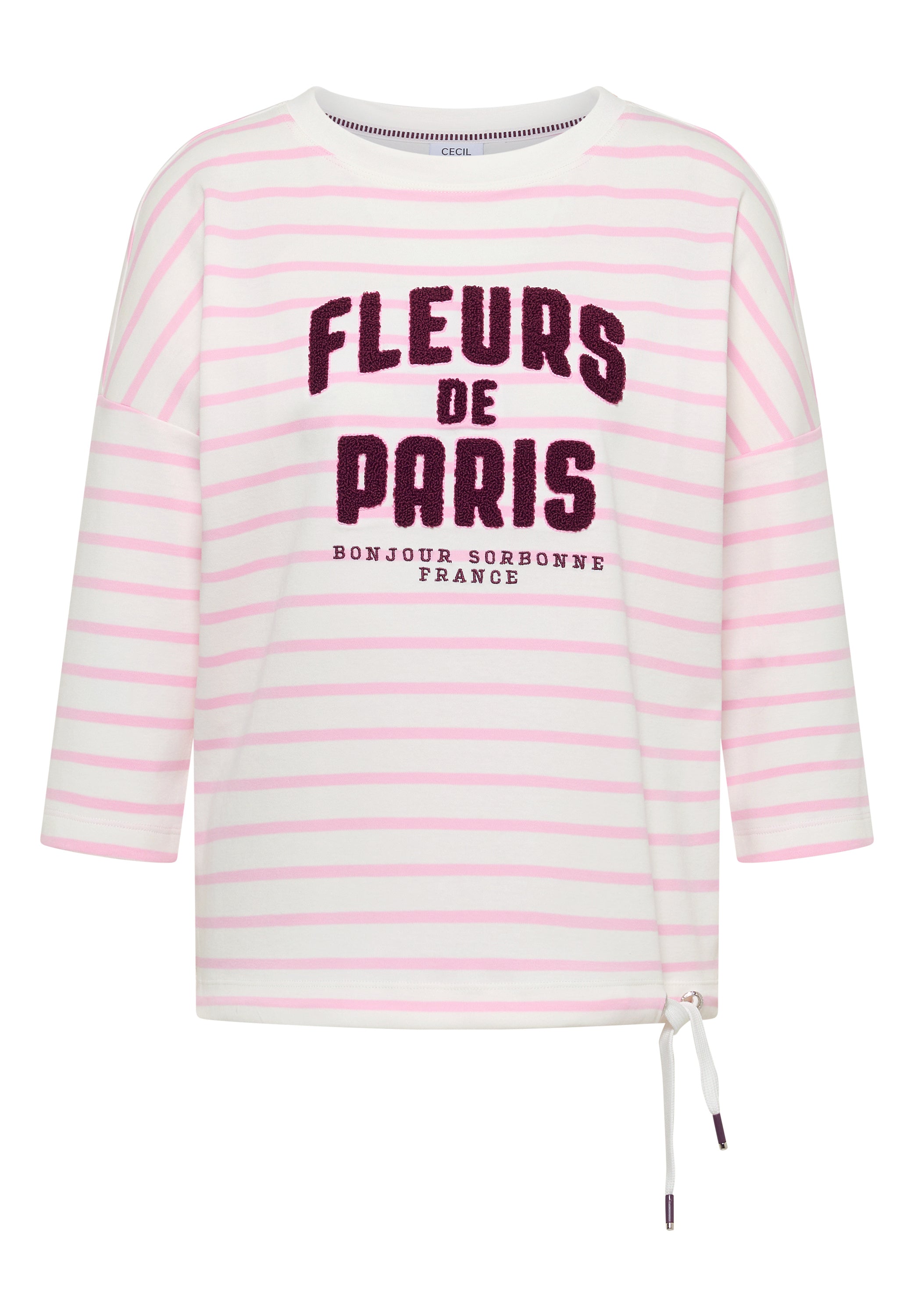 Cecil Damen T-Shirts  Light Blu