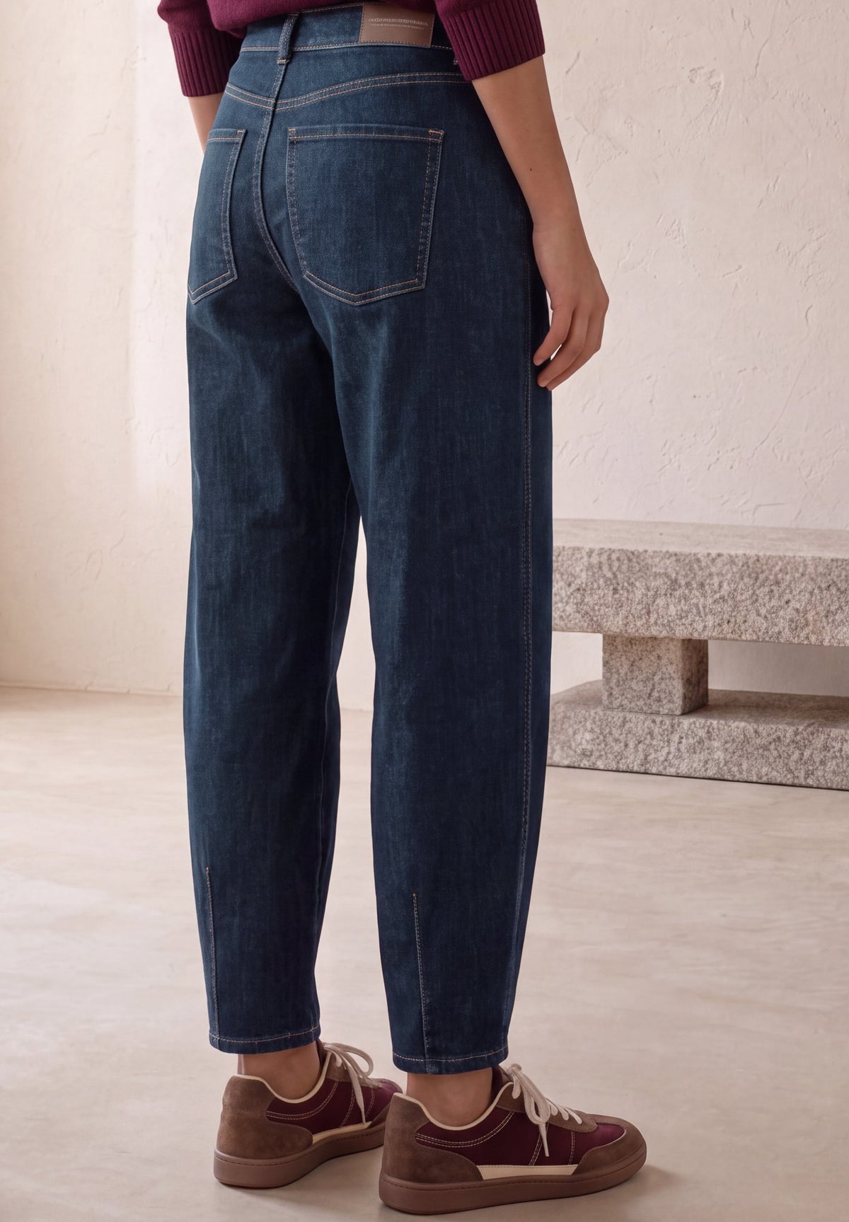 Street One Damen Hosen  Dark Blue