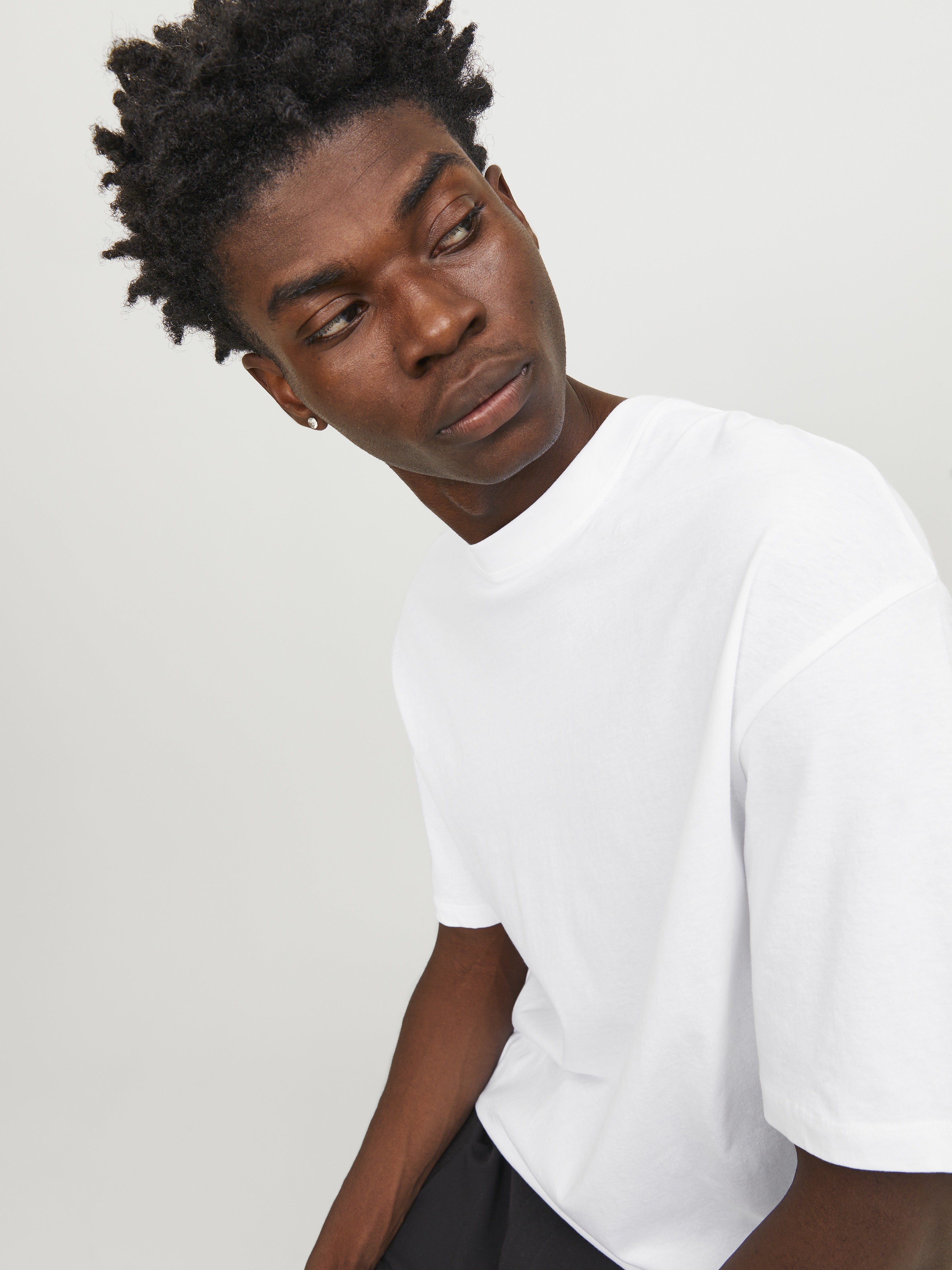 Jack & Jones Herren T-Shirts kurz White