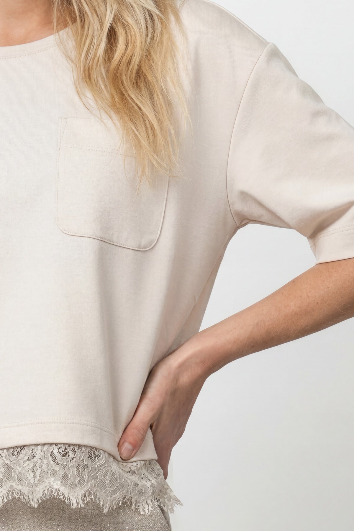 Monari Damen T-Shirts Pearly
