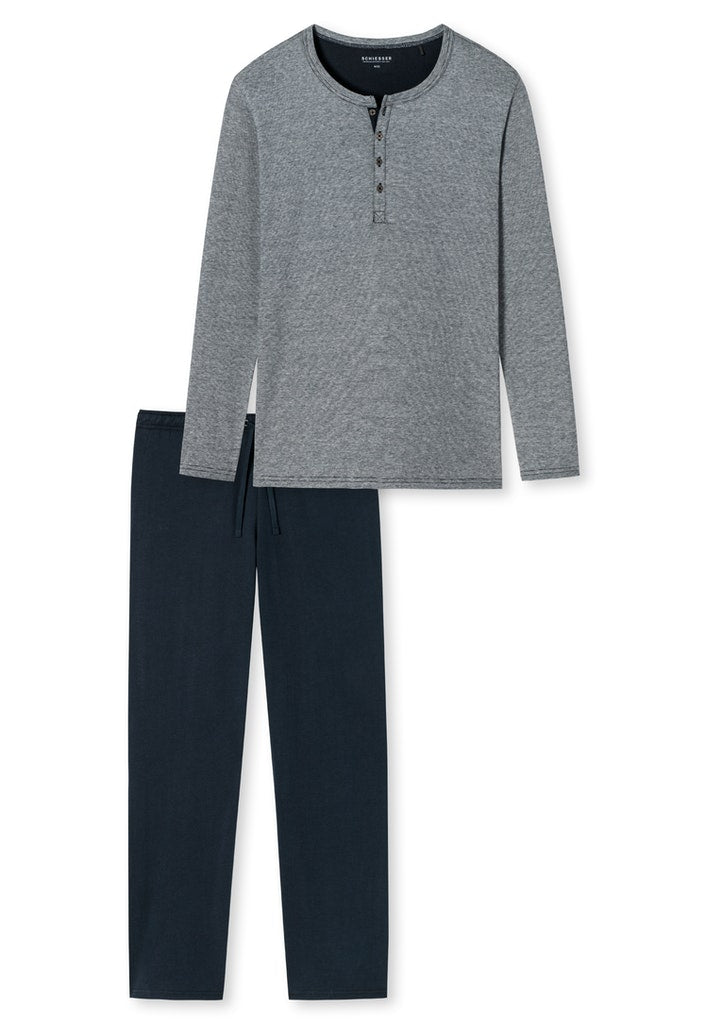 Schiesser Herren Blau