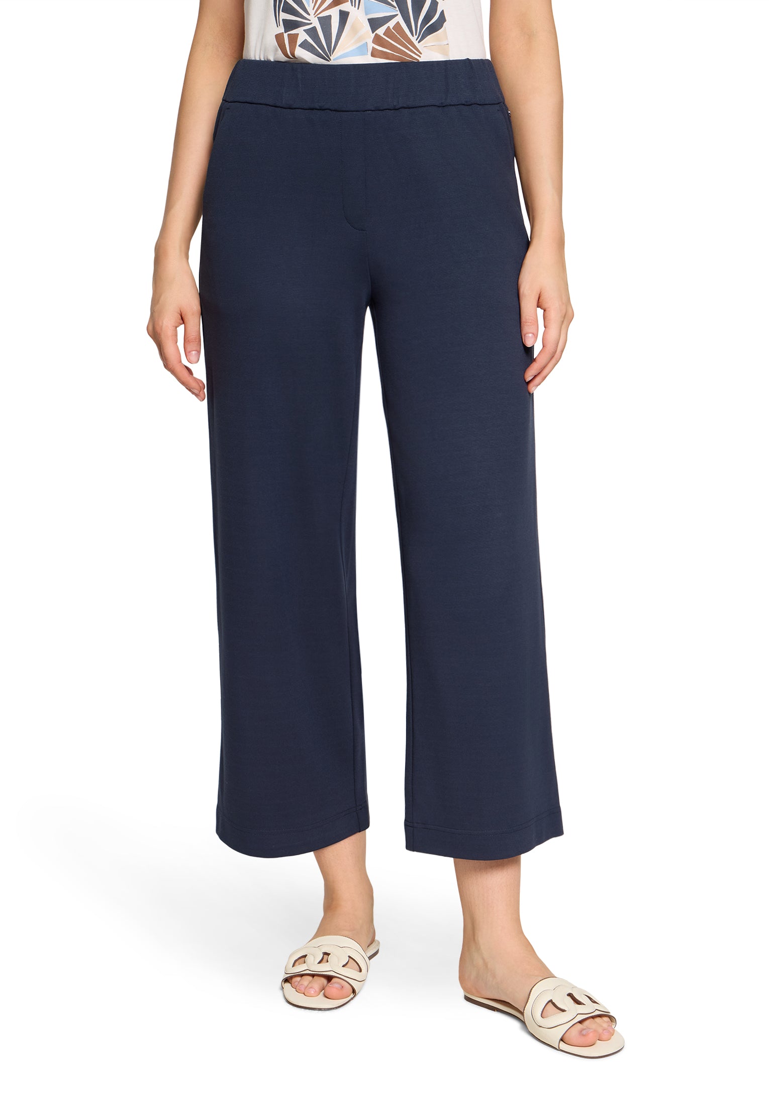 Betty & Co Damen Hosen Navy Blue