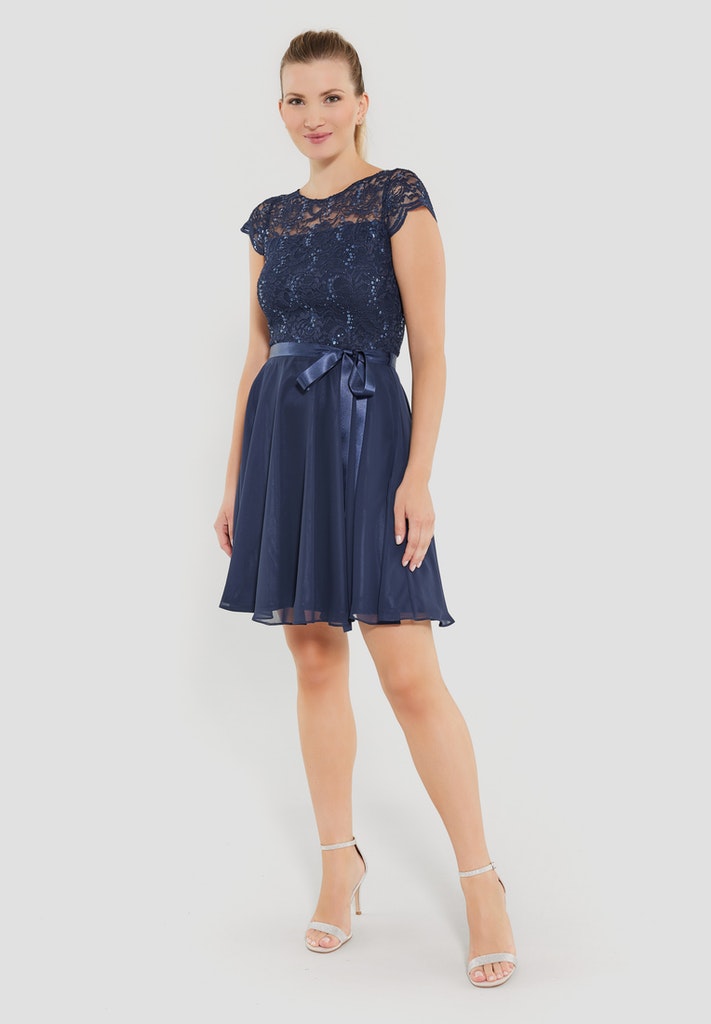 Swing Damen Kleider  Navy