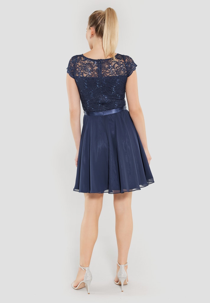 Swing Damen Kleider  Navy
