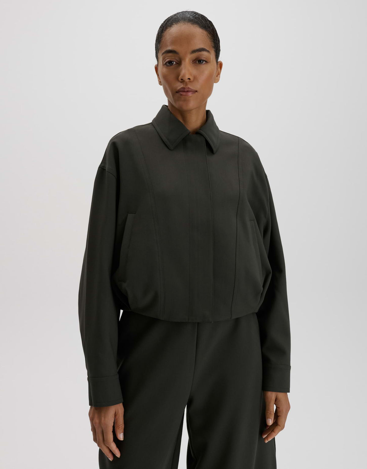 Someday Damen Blazer Midnight Olive