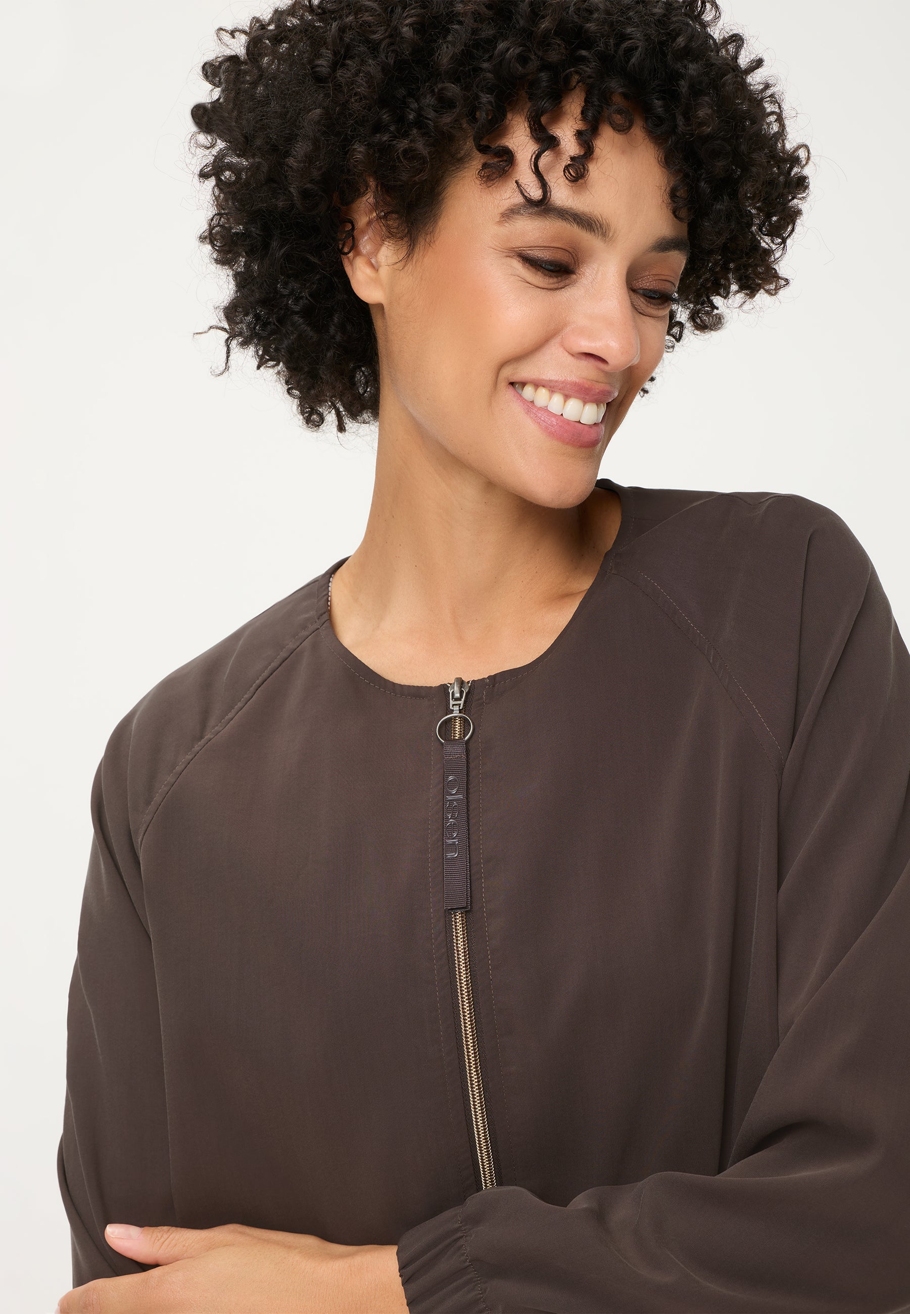 Olsen Damen Jacken Dark Brow