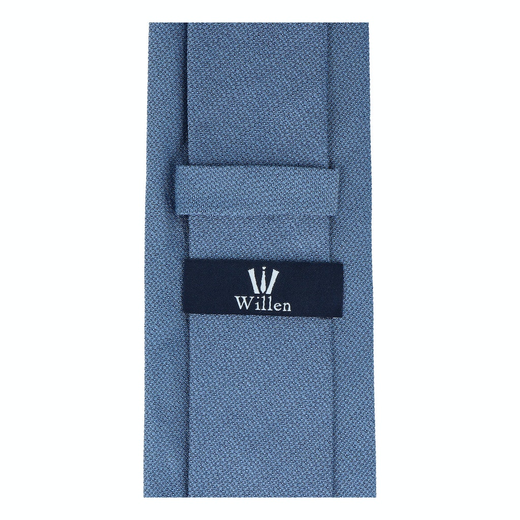 Willen Herren Krawatten & Schleifen Mittelblau