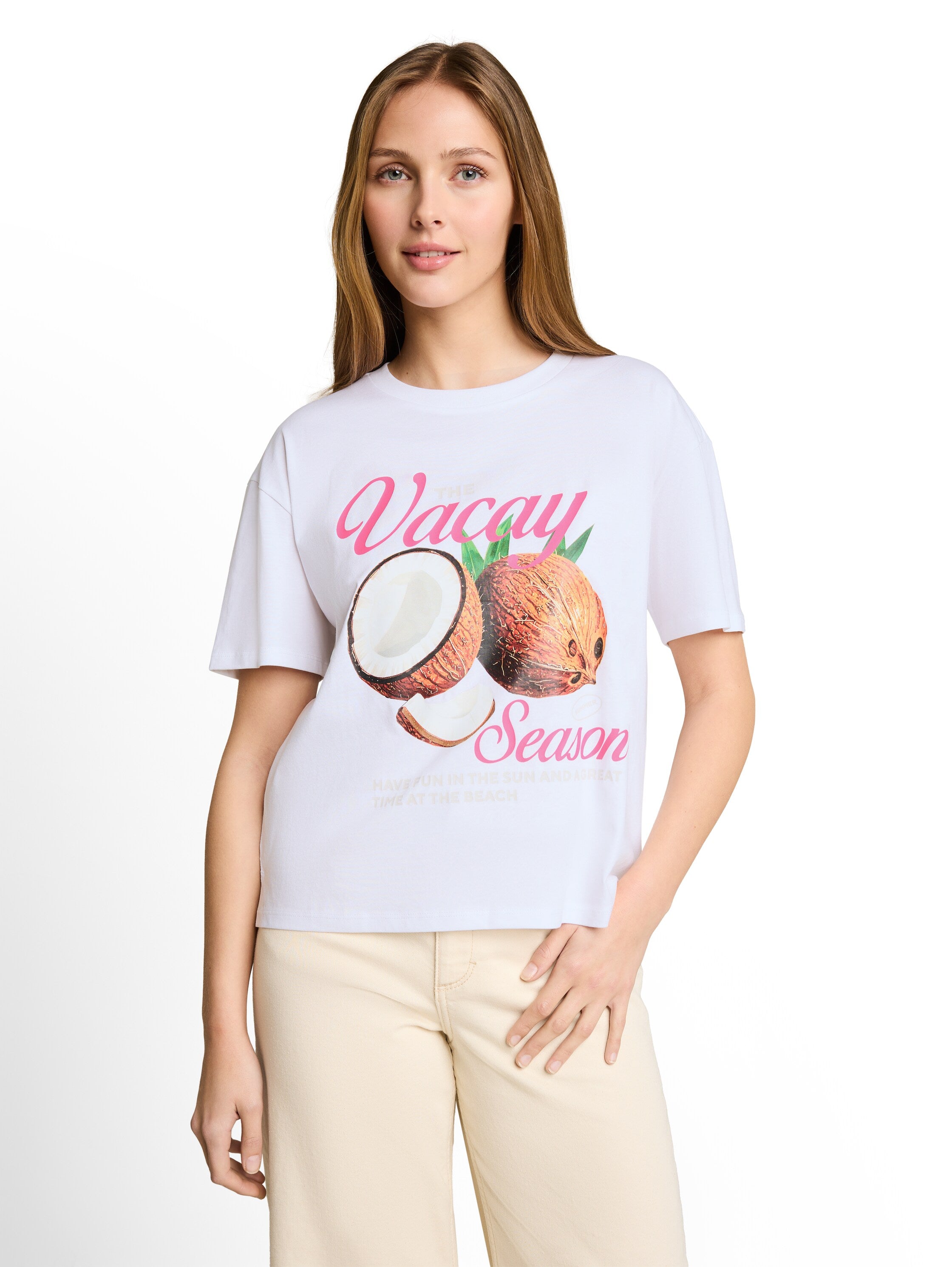 Tom Tailor denim Damen T-Shirts White