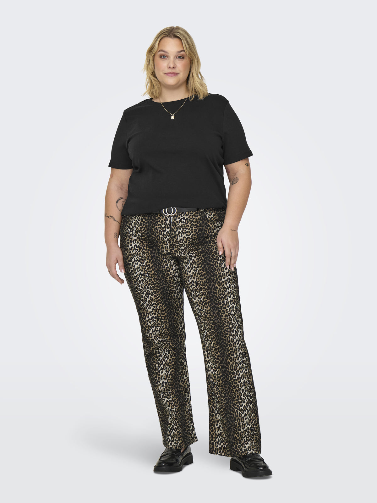 Only Carmakoma Damen T-Shirts Black