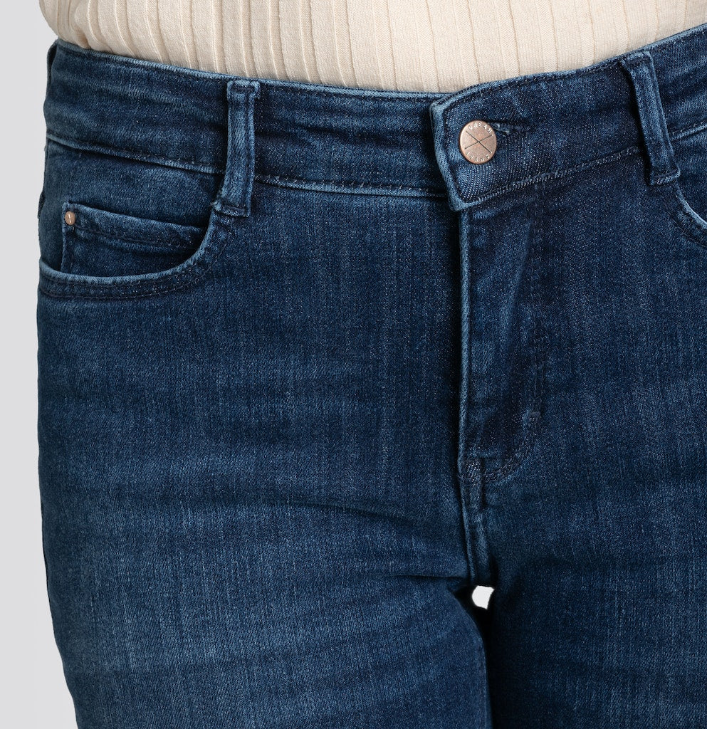 Mac Damen Jeans Cobalt Authenti