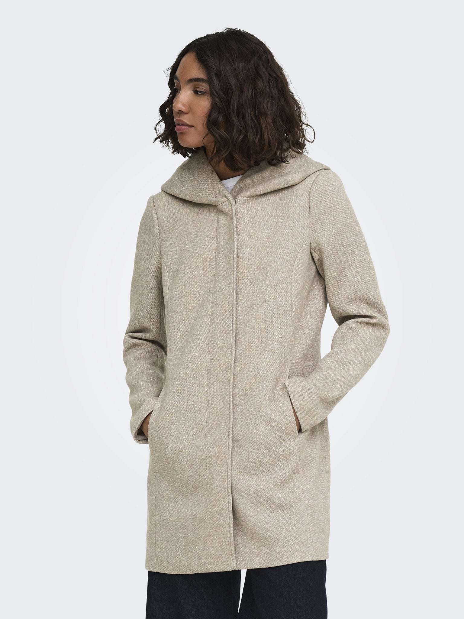 only Damen Mantel Fungi/Melange