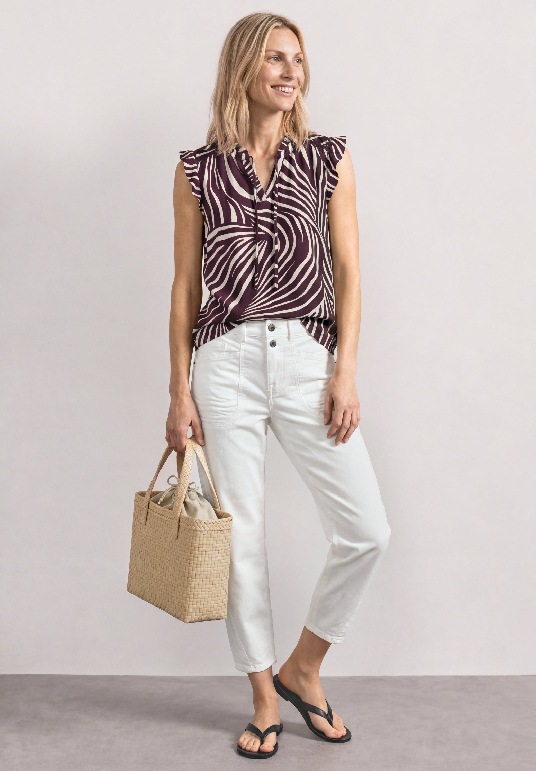 Street One Damen T-Shirts  Rustic Ro