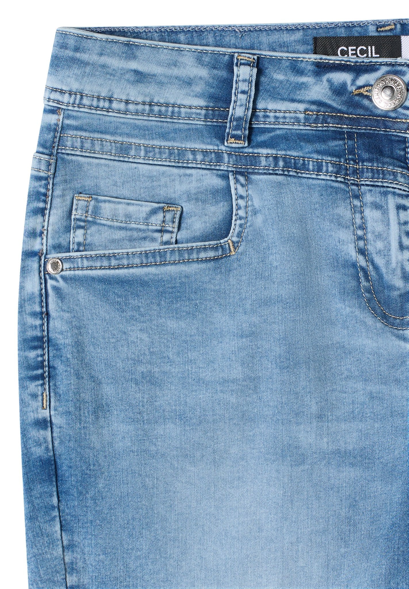 Cecil Damen Hosen  Light Blu