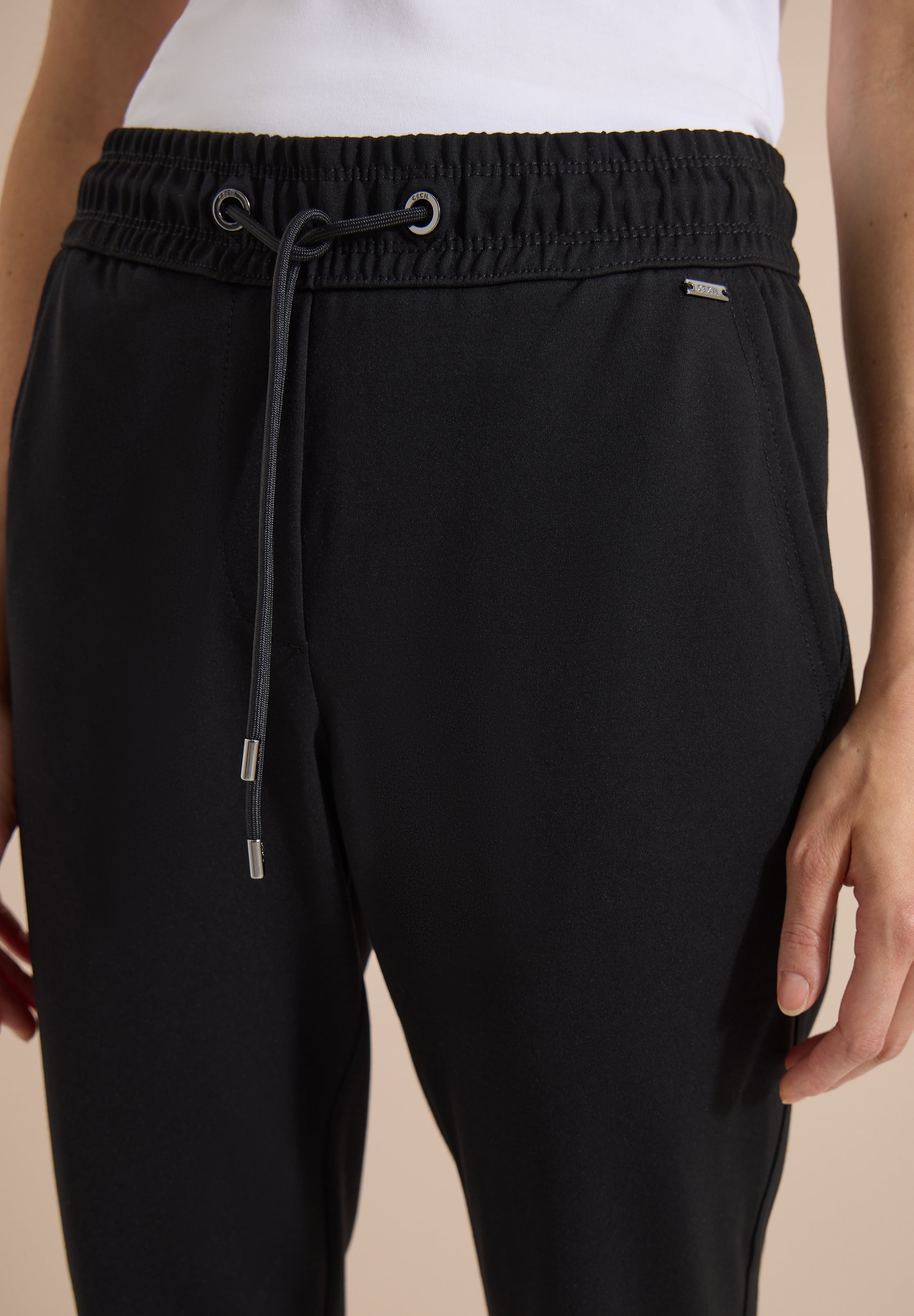 Cecil Damen Hosen  Black