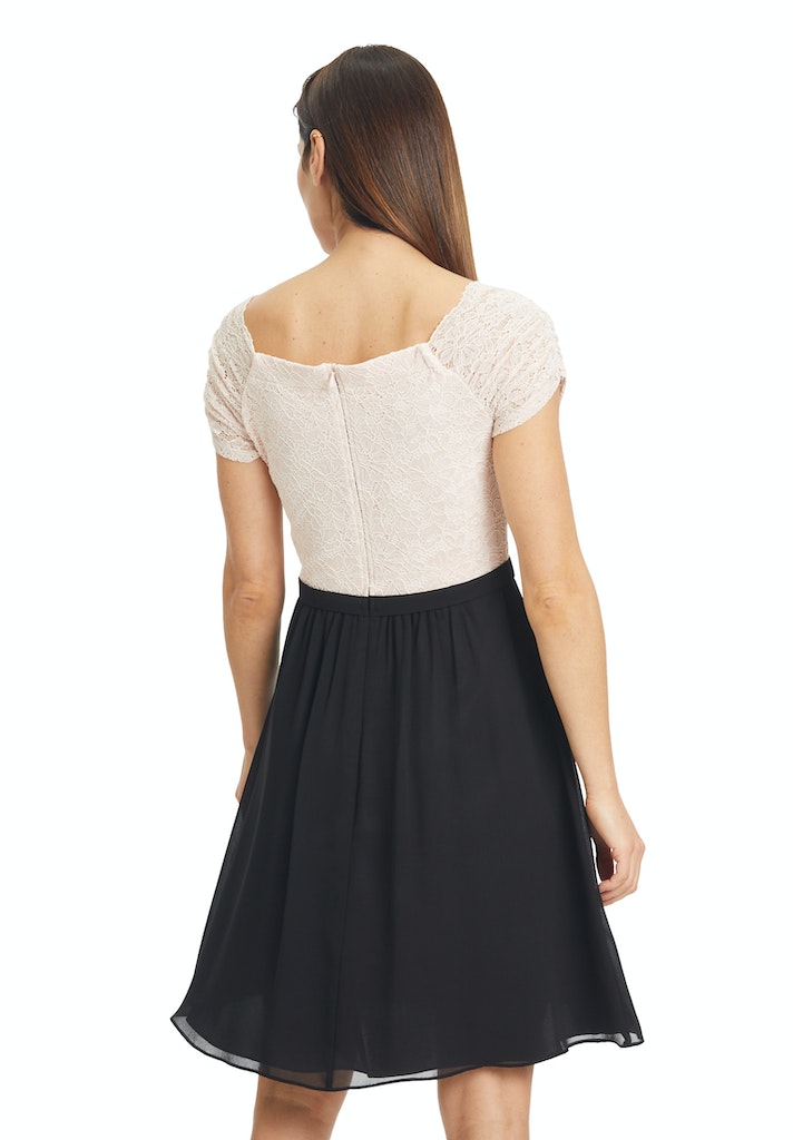 Vera Mont Damen Kleider Black/Rosé