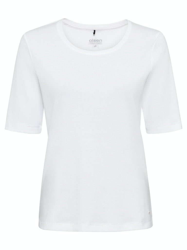 Olsen Damen T-Shirts  White