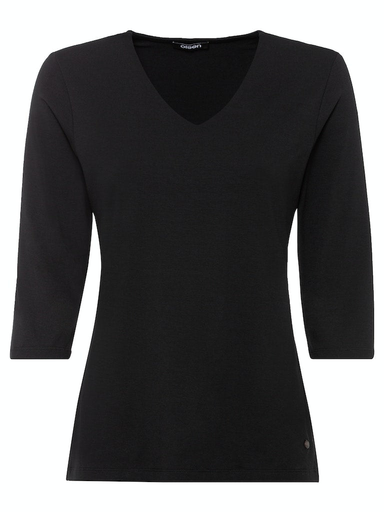 Olsen Damen T-Shirts  Black