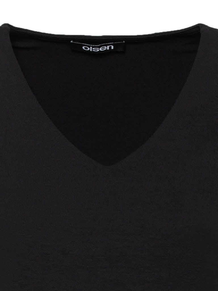 Olsen Damen T-Shirts  Black
