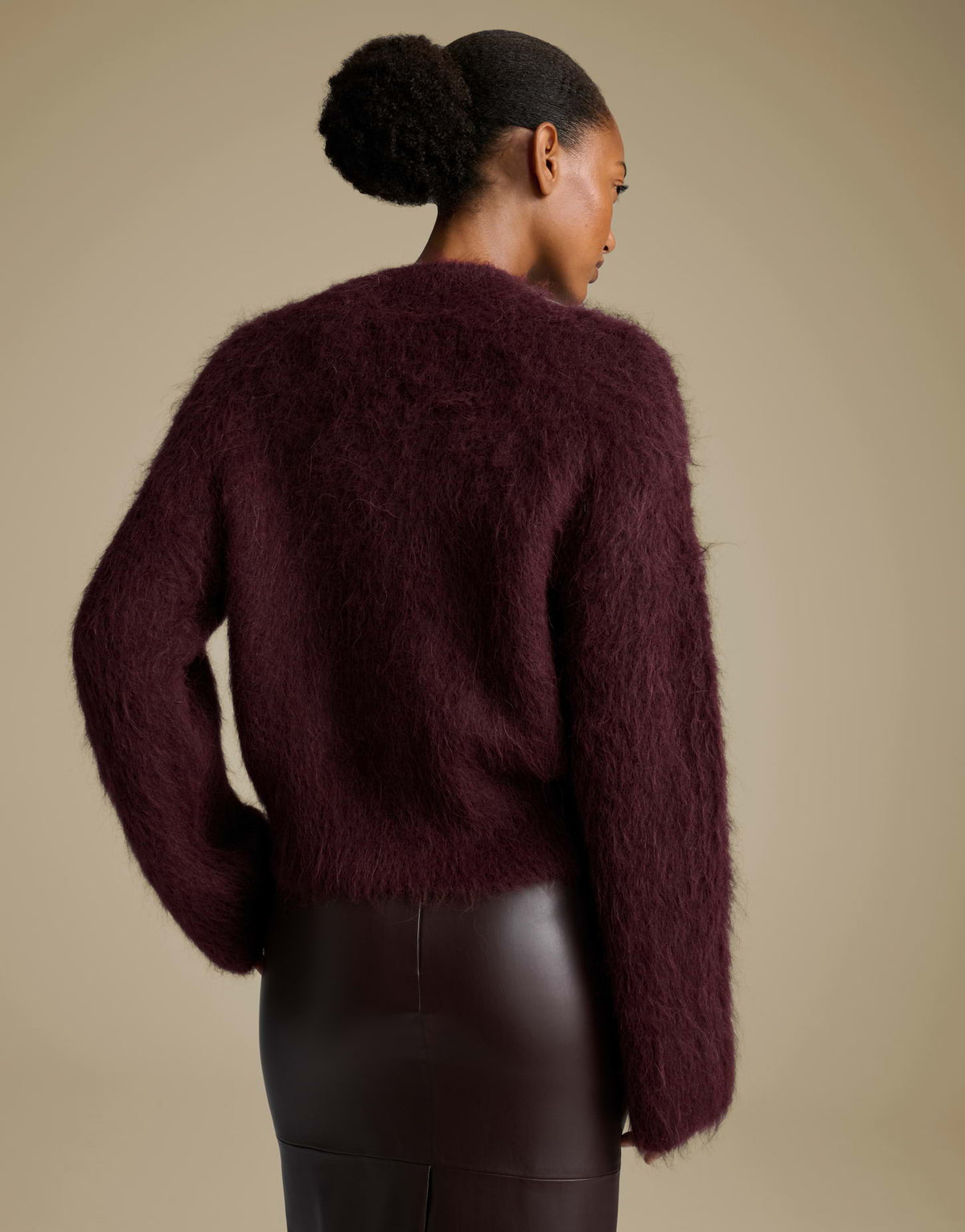 Someday Damen Pullover Mahogany