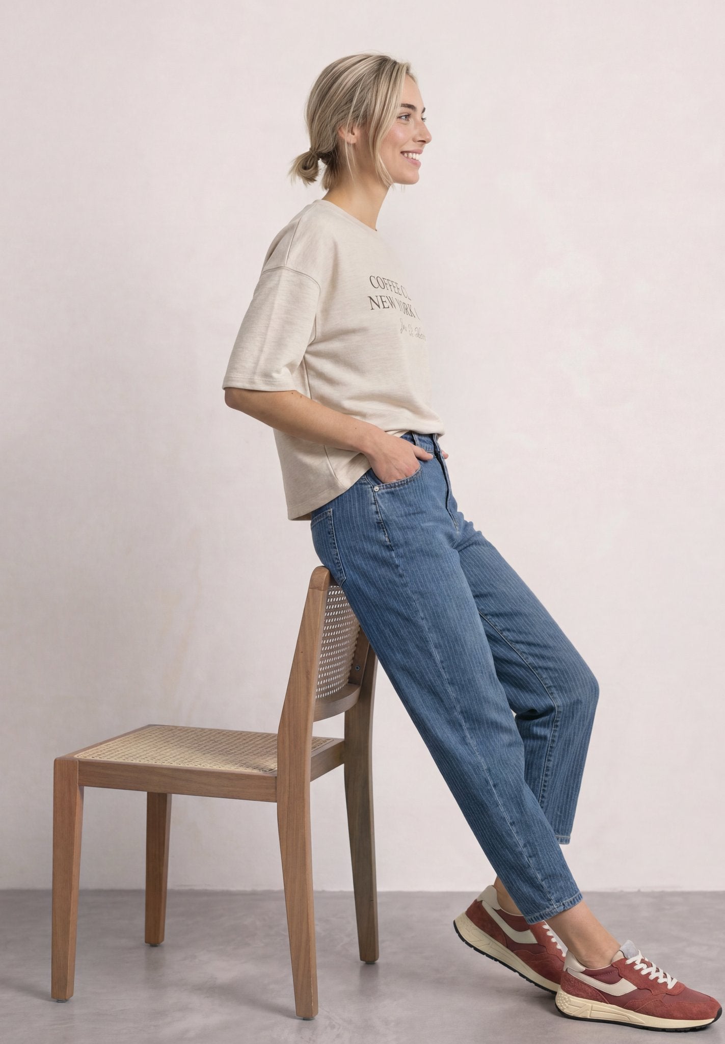 Street One Damen Pullover Clay Sand