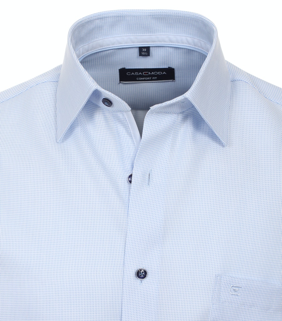 Casa Moda Herren Hemden lang Blau