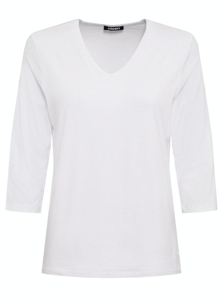 Olsen Damen T-Shirts  White