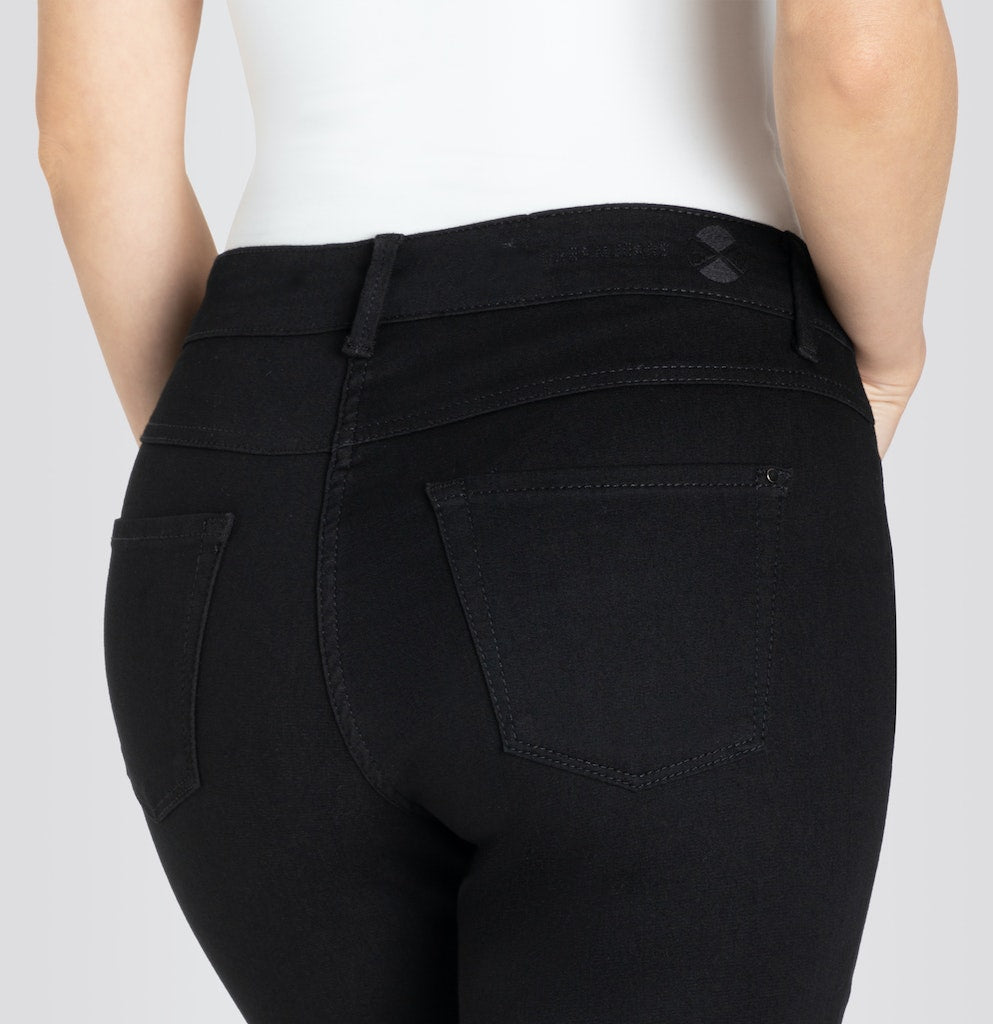 Mac Damen Jeans Black-Black