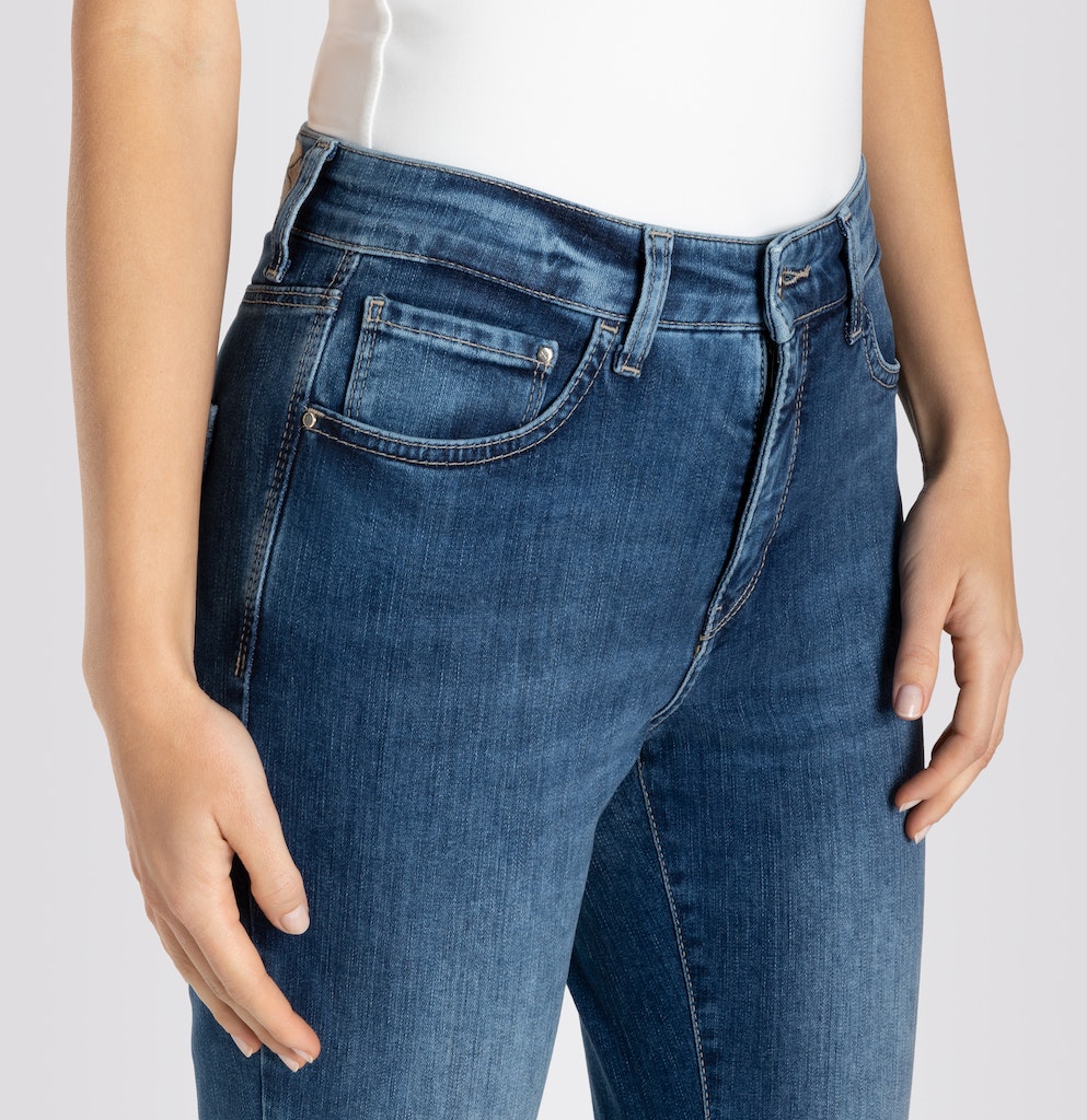 Mac Damen Jeans Outworn Blue Ba