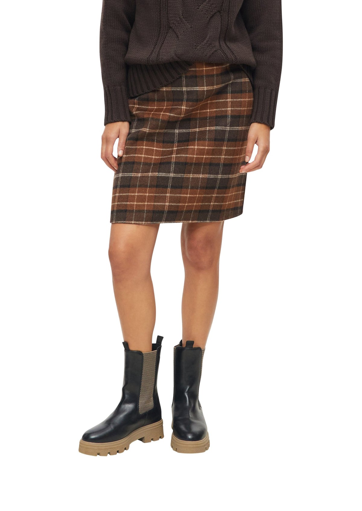 S. Oliver red Damen Rock N Brown