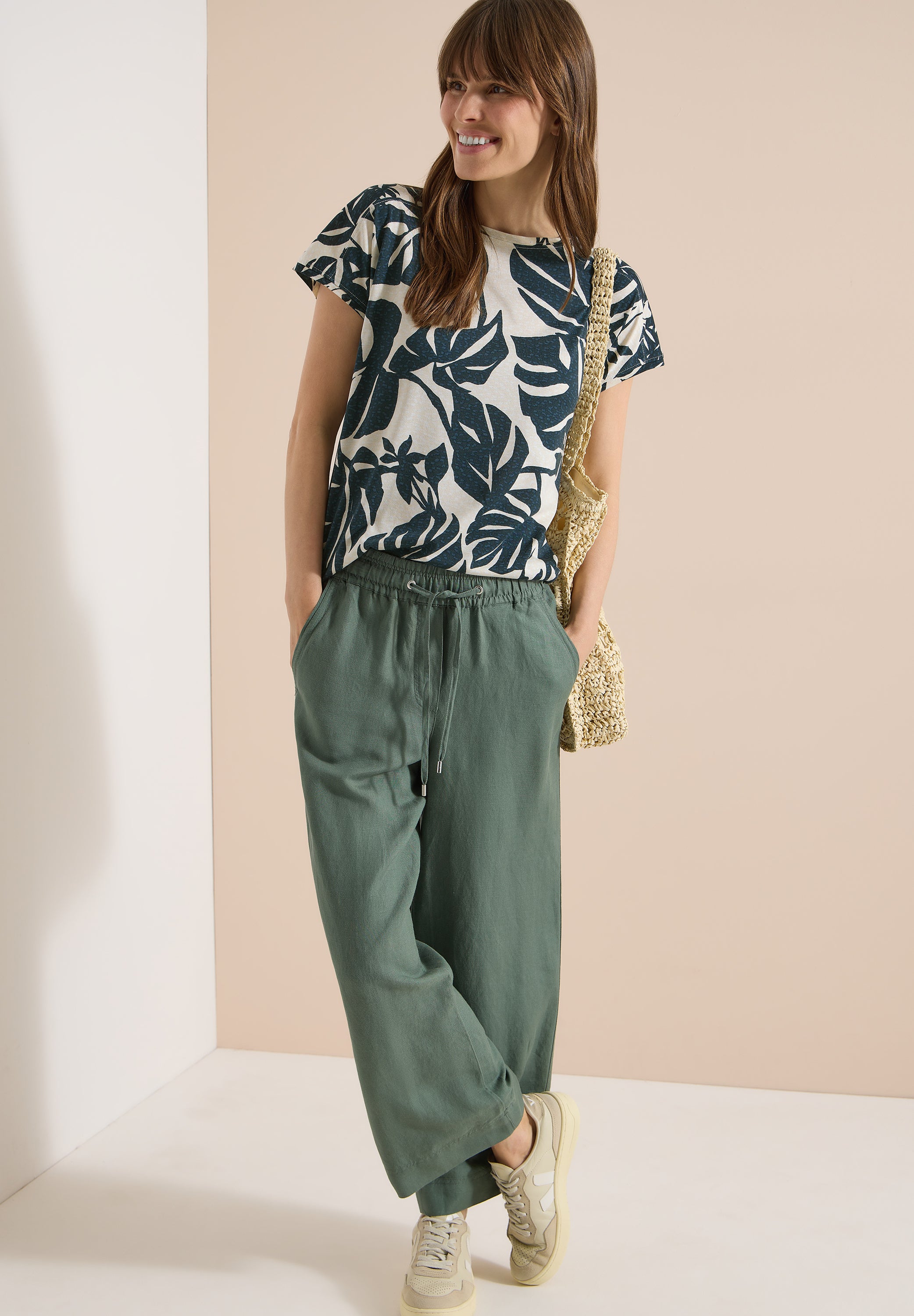 Cecil Damen T-Shirts  Palm Bree