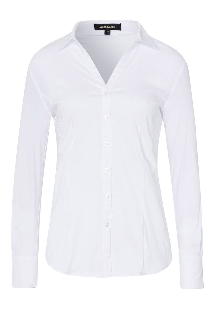 More & More Damen Blusen  White