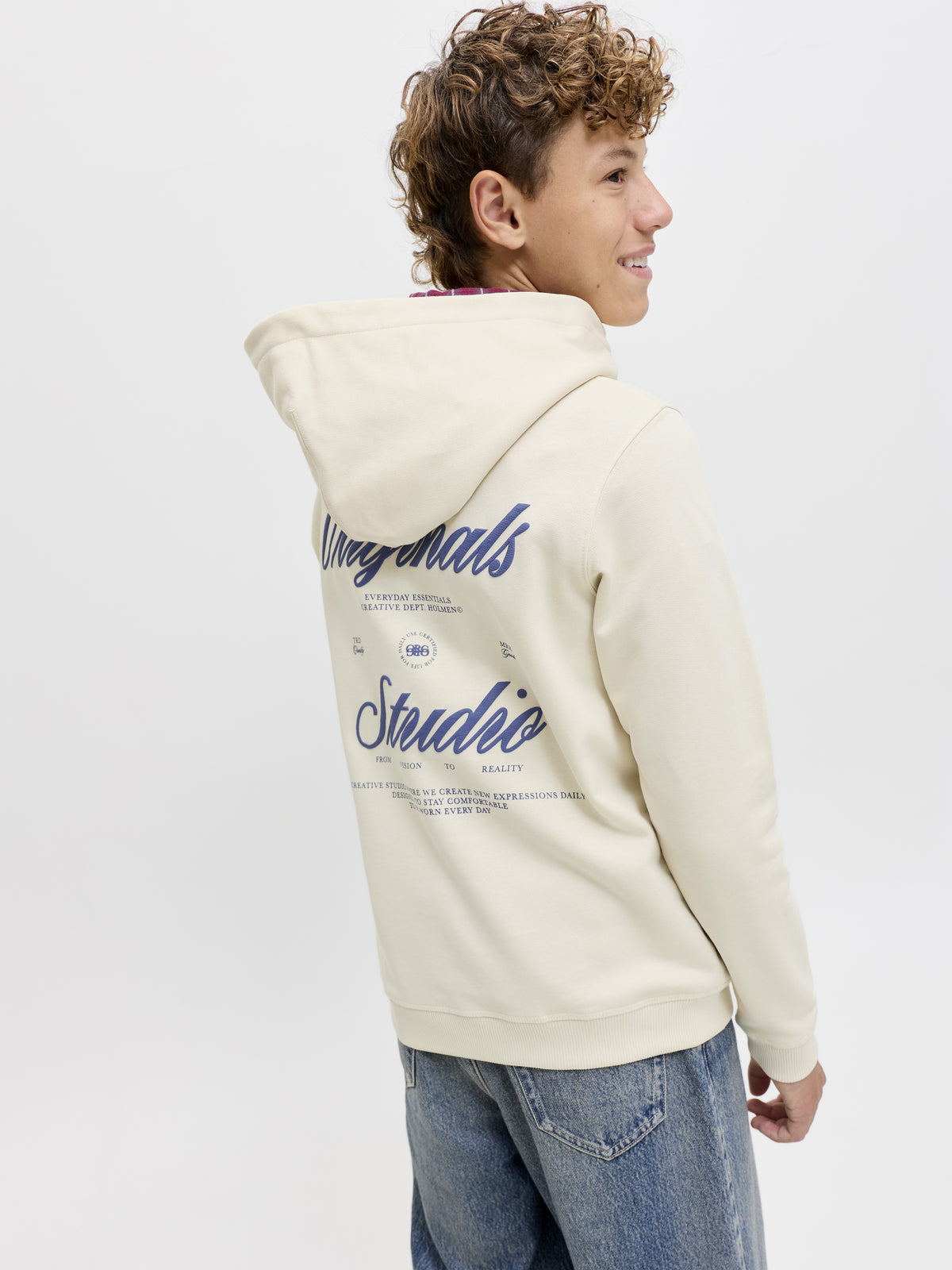 Jack & Jones Jungen Sweats & Sweatjacken Antique White/A