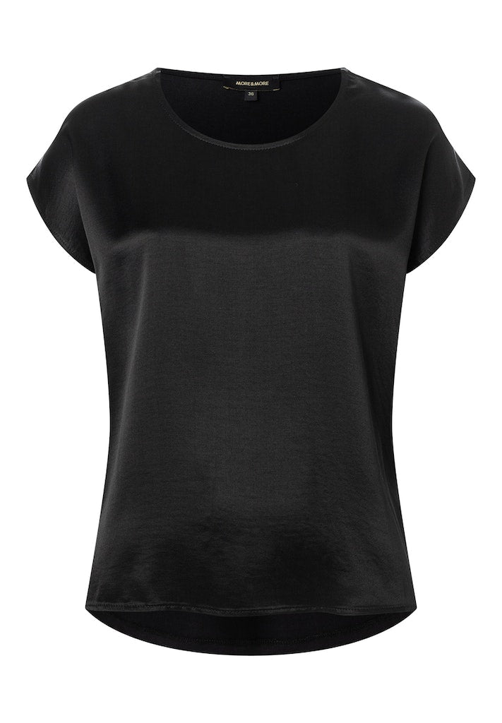 More & More Damen Tops  Black